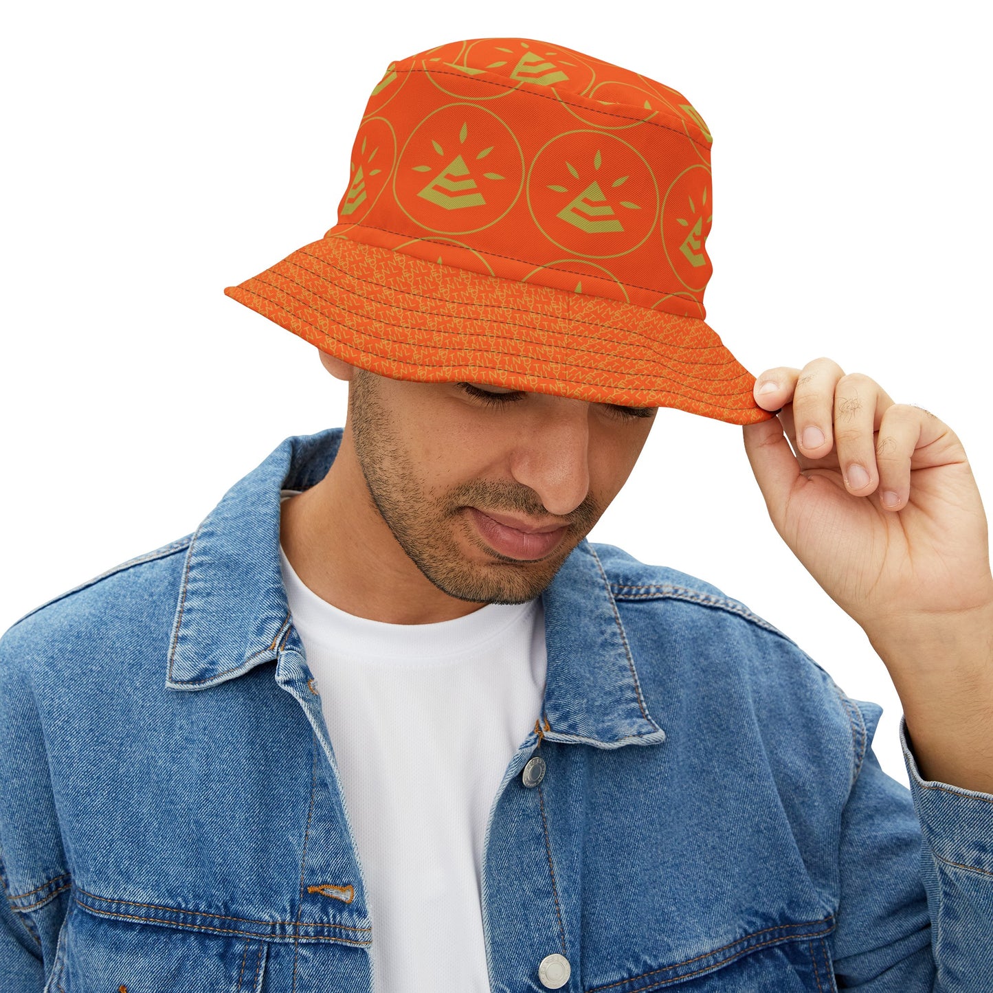 Bucket Hat (AOP) - ORANGE