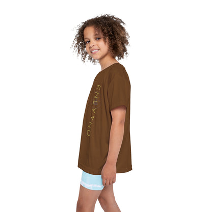 Kids Sports Jersey (AOP) - BROWN - STYLE 1