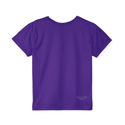 Kids Sports Jersey (AOP) - PURPLE - STYLE 1