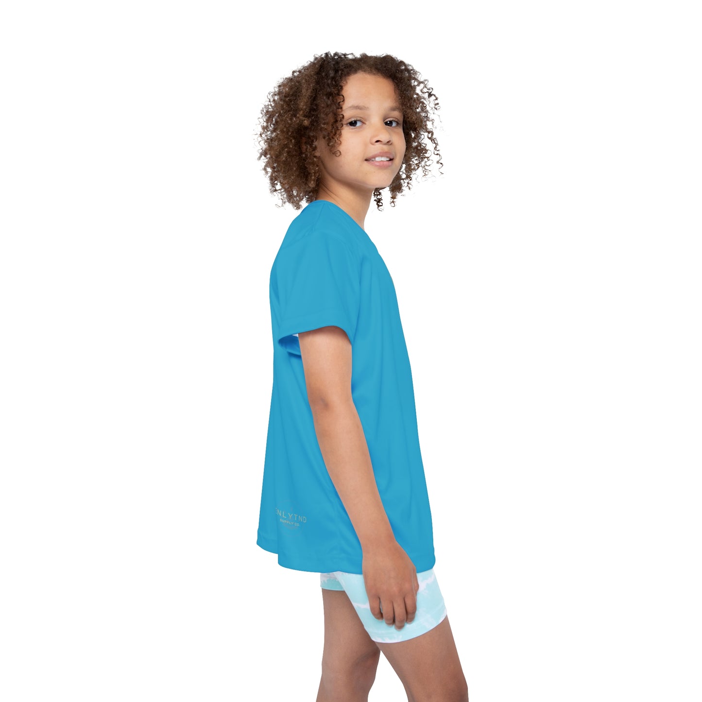 Kids Sports Jersey (AOP) - TURQUOISE - STYLE 1