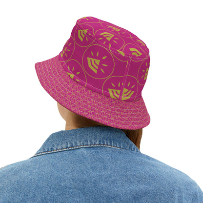 Bucket Hat (AOP) - PINK