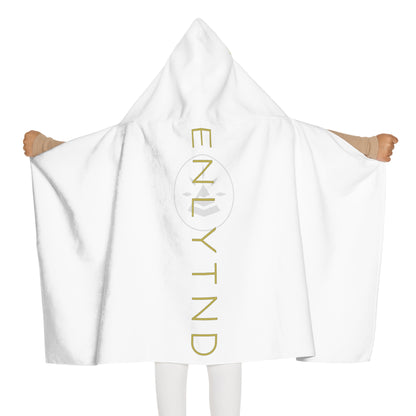 Youth Hooded Towel - WHITE