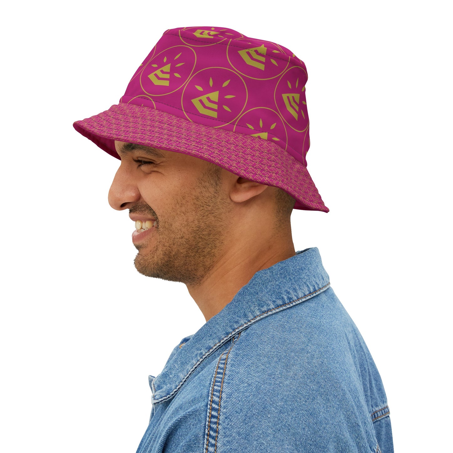 Bucket Hat (AOP) - PINK