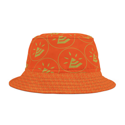 Bucket Hat (AOP) - ORANGE