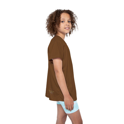 Kids Sports Jersey (AOP) - BROWN - STYLE 1