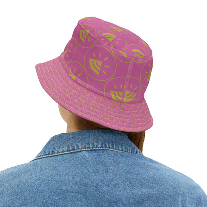 Bucket Hat (AOP) - LIGHT PINK