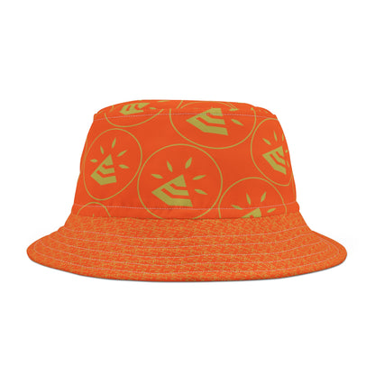 Bucket Hat (AOP) - ORANGE