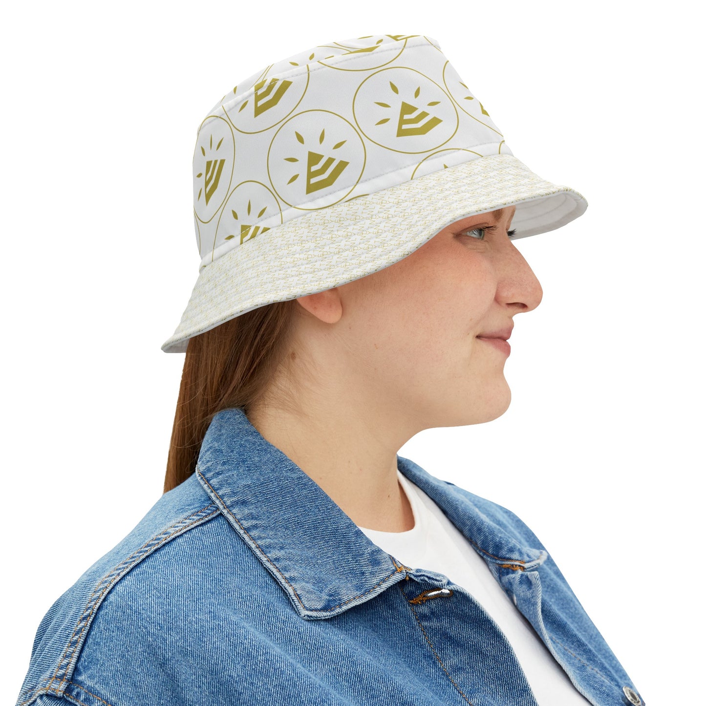 Bucket Hat (AOP) - WHITE