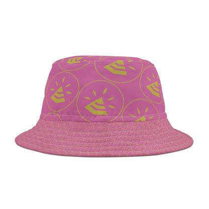 Bucket Hat (AOP) - LIGHT PINK