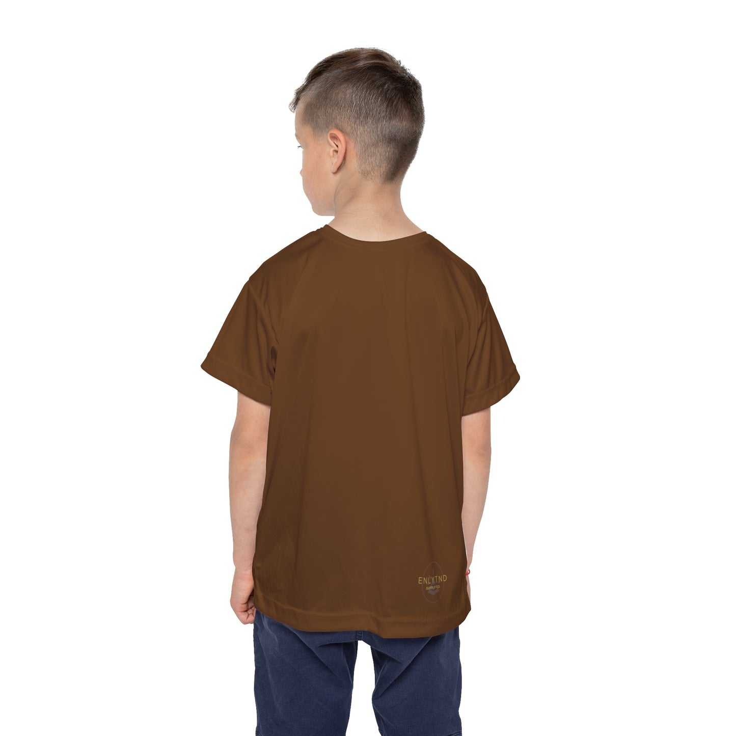 Kids Sports Jersey (AOP) - BROWN - STYLE 1