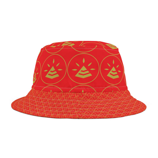 Bucket Hat (AOP) - RED