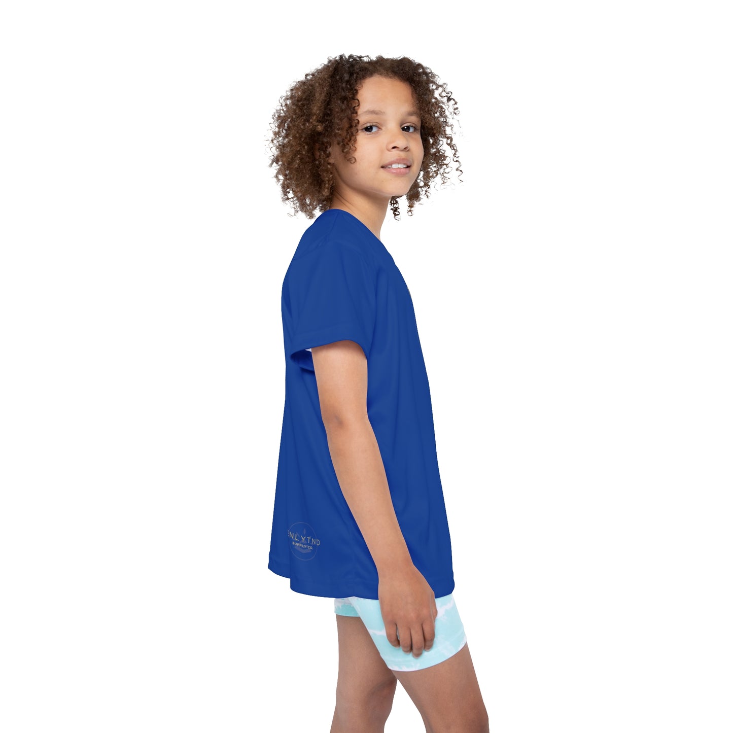 Kids Sports Jersey (AOP) - DARK BLUE - STYLE 1