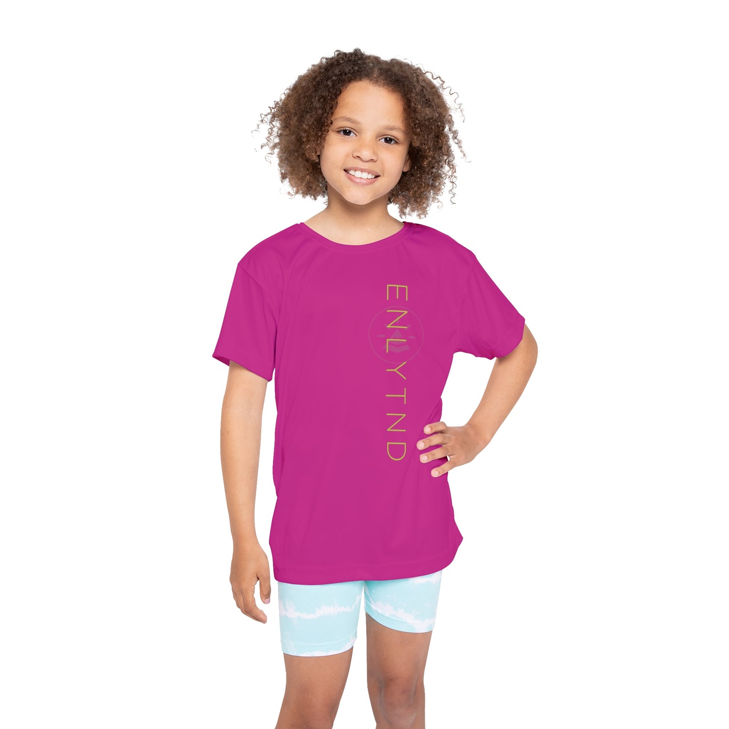 Kids Sports Jersey (AOP) - PINK - STYLE 1