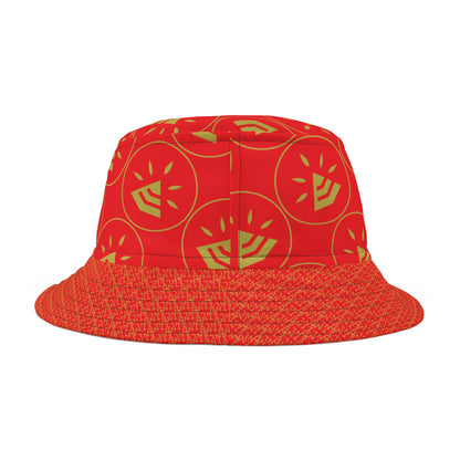 Bucket Hat (AOP) - RED