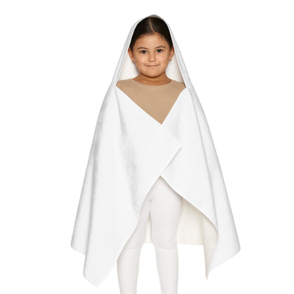 Youth Hooded Towel - WHITE