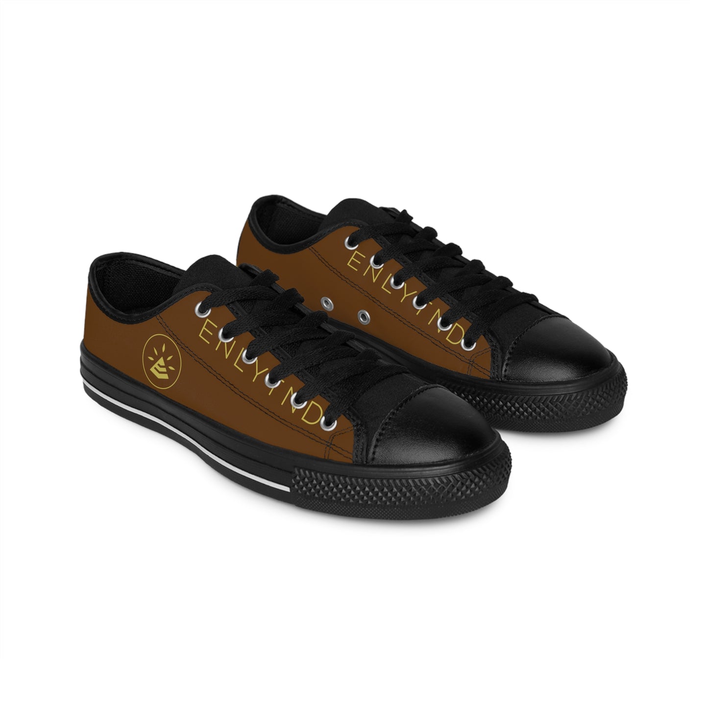 Men's Sneakers - BROWN/BLACK