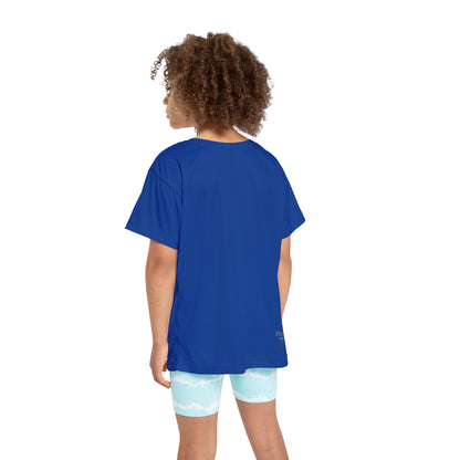 Kids Sports Jersey (AOP) - DARK BLUE - STYLE 1