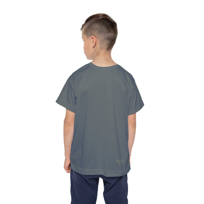 Kids Sports Jersey (AOP) - DARK GREY - STYLE 1