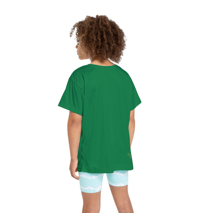 Kids Sports Jersey (AOP) - GREEN - STYLE 1