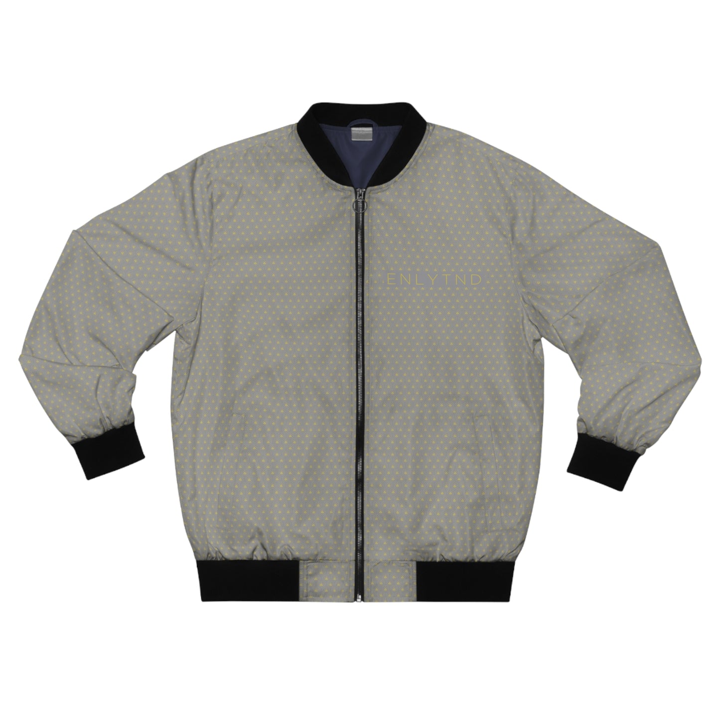 Men's Bomber Jacket (AOP) - GREY