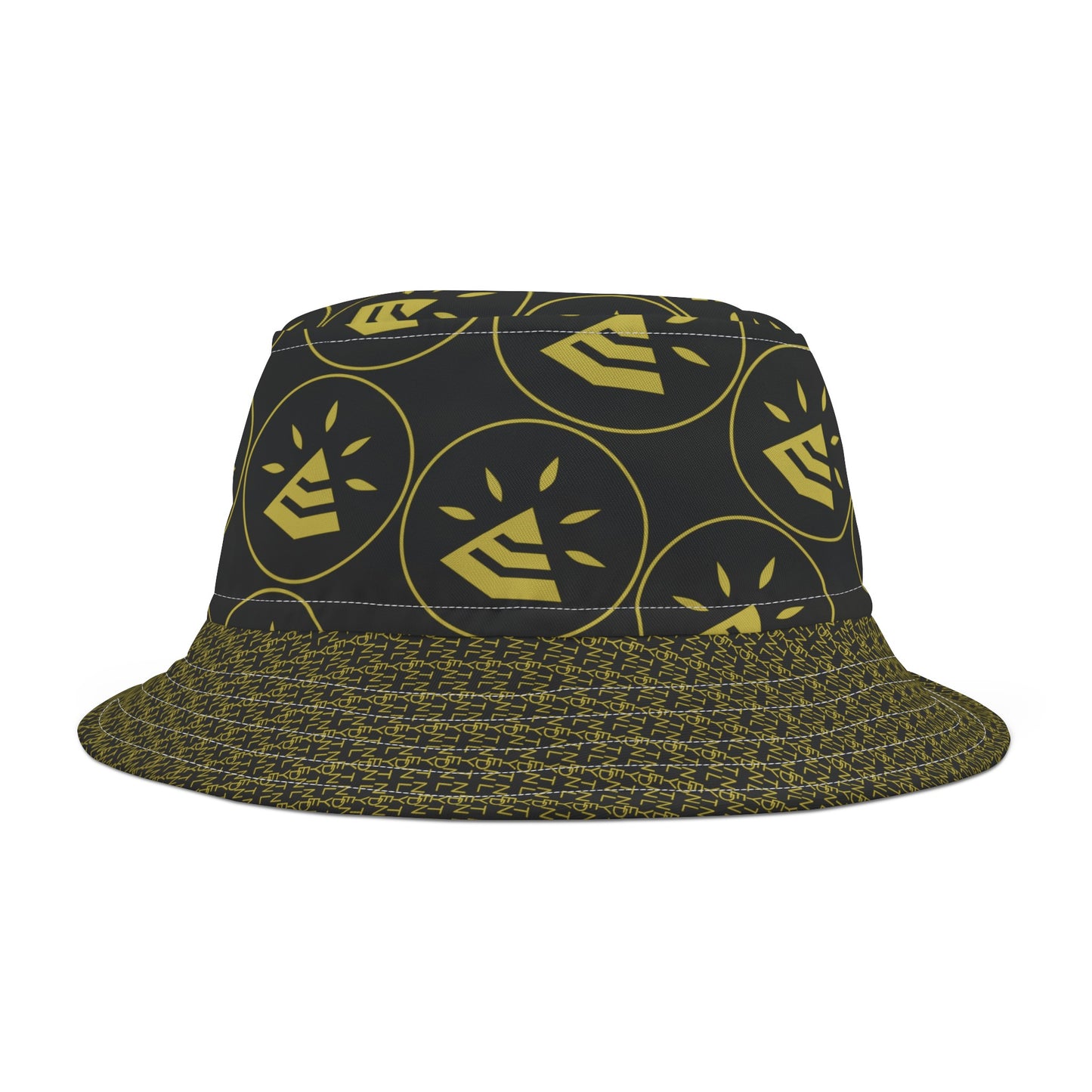 Bucket Hat (AOP) - BLACK