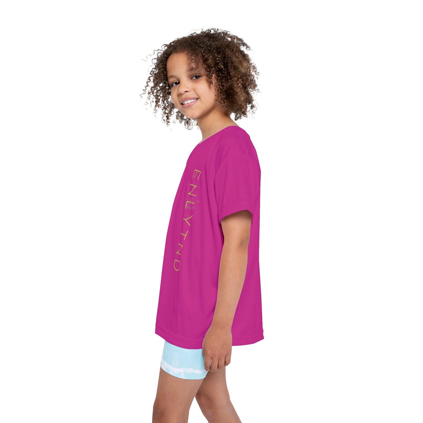 Kids Sports Jersey (AOP) - PINK - STYLE 1