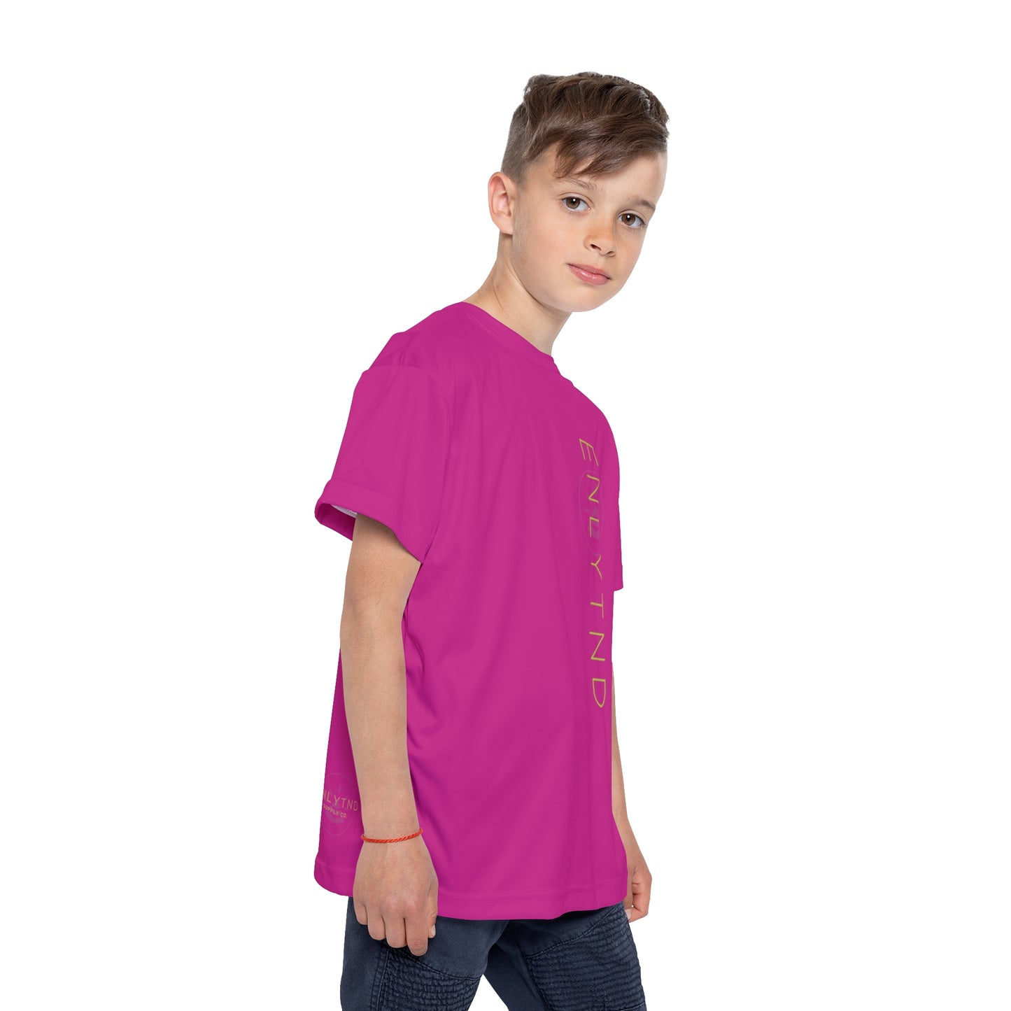 Kids Sports Jersey (AOP) - PINK - STYLE 1