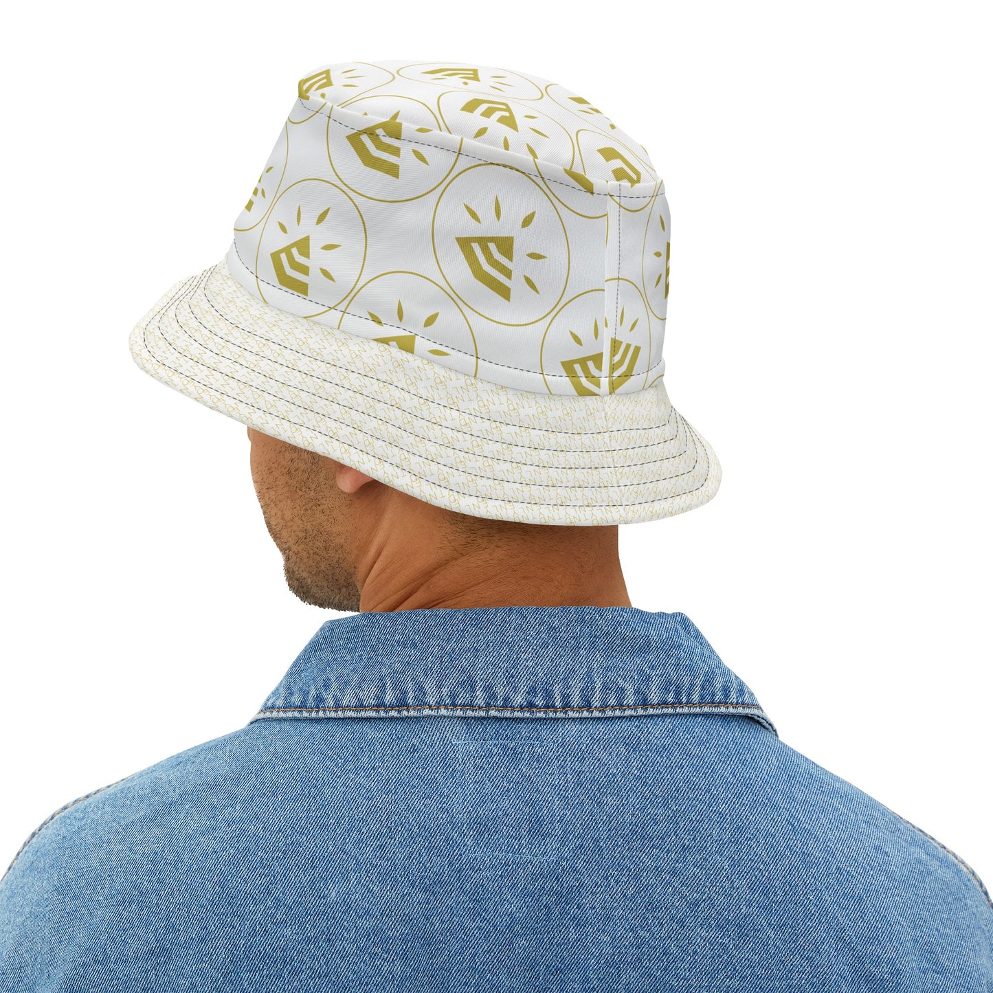 Bucket Hat (AOP) - WHITE