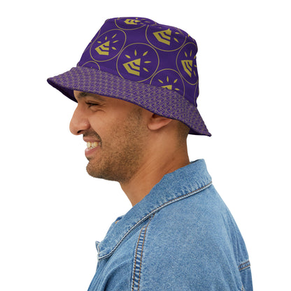 Bucket Hat (AOP) - PURPLE