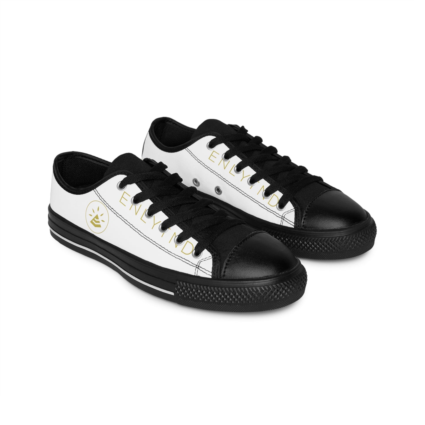 Men's Sneakers - WHITE/BLACK