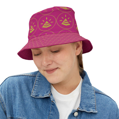 Bucket Hat (AOP) - PINK