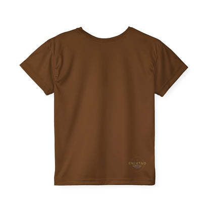 Kids Sports Jersey (AOP) - BROWN - STYLE 1