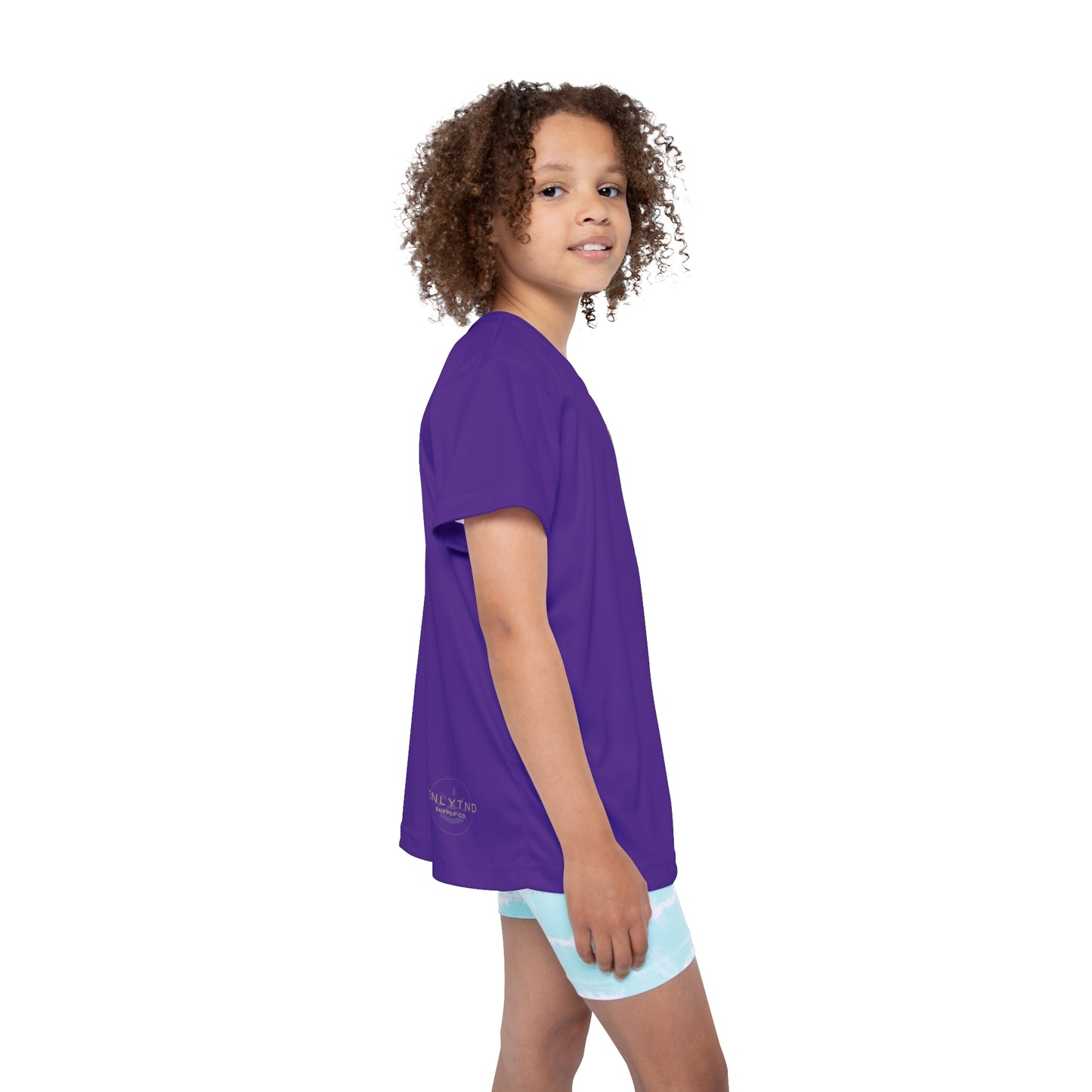 Kids Sports Jersey (AOP) - PURPLE - STYLE 1