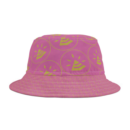 Bucket Hat (AOP) - LIGHT PINK