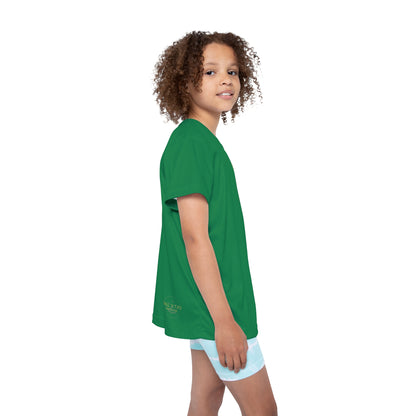 Kids Sports Jersey (AOP) - GREEN - STYLE 1