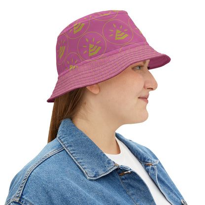 Bucket Hat (AOP) - LIGHT PINK