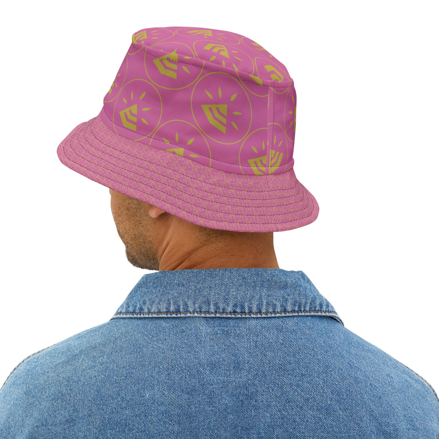 Bucket Hat (AOP) - LIGHT PINK