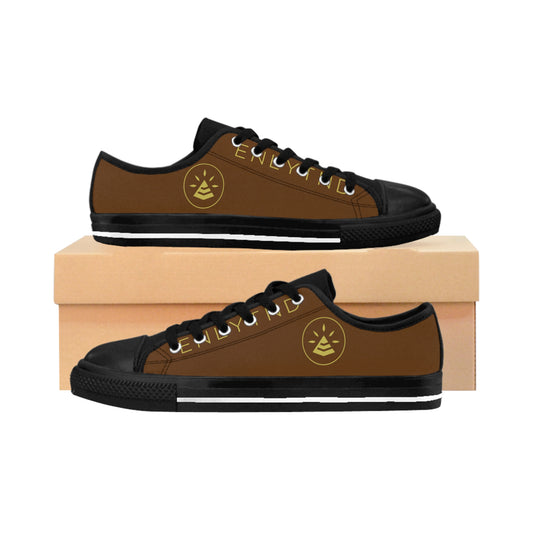 Men's Sneakers - BROWN/BLACK