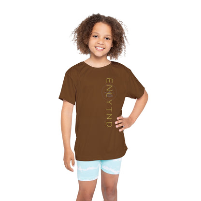 Kids Sports Jersey (AOP) - BROWN - STYLE 1