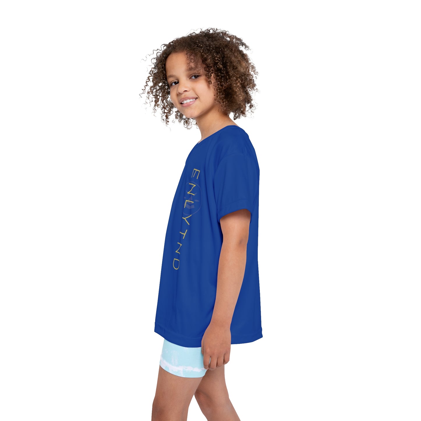 Kids Sports Jersey (AOP) - DARK BLUE - STYLE 1