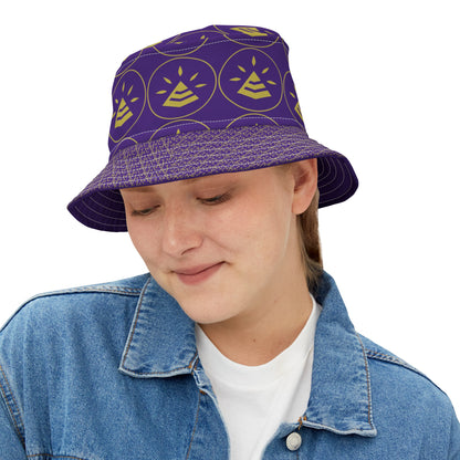 Bucket Hat (AOP) - PURPLE