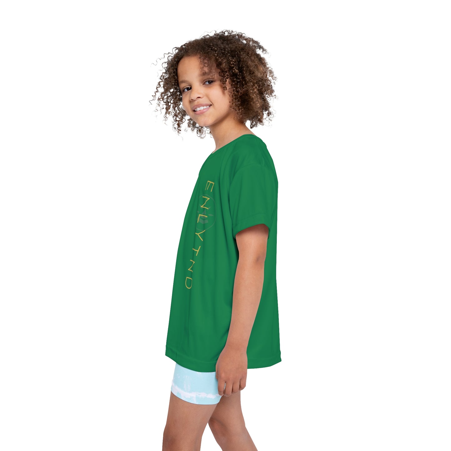 Kids Sports Jersey (AOP) - GREEN - STYLE 1