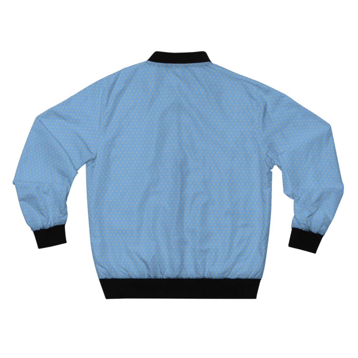 Men's Bomber Jacket (AOP) - LIGHT BLUE