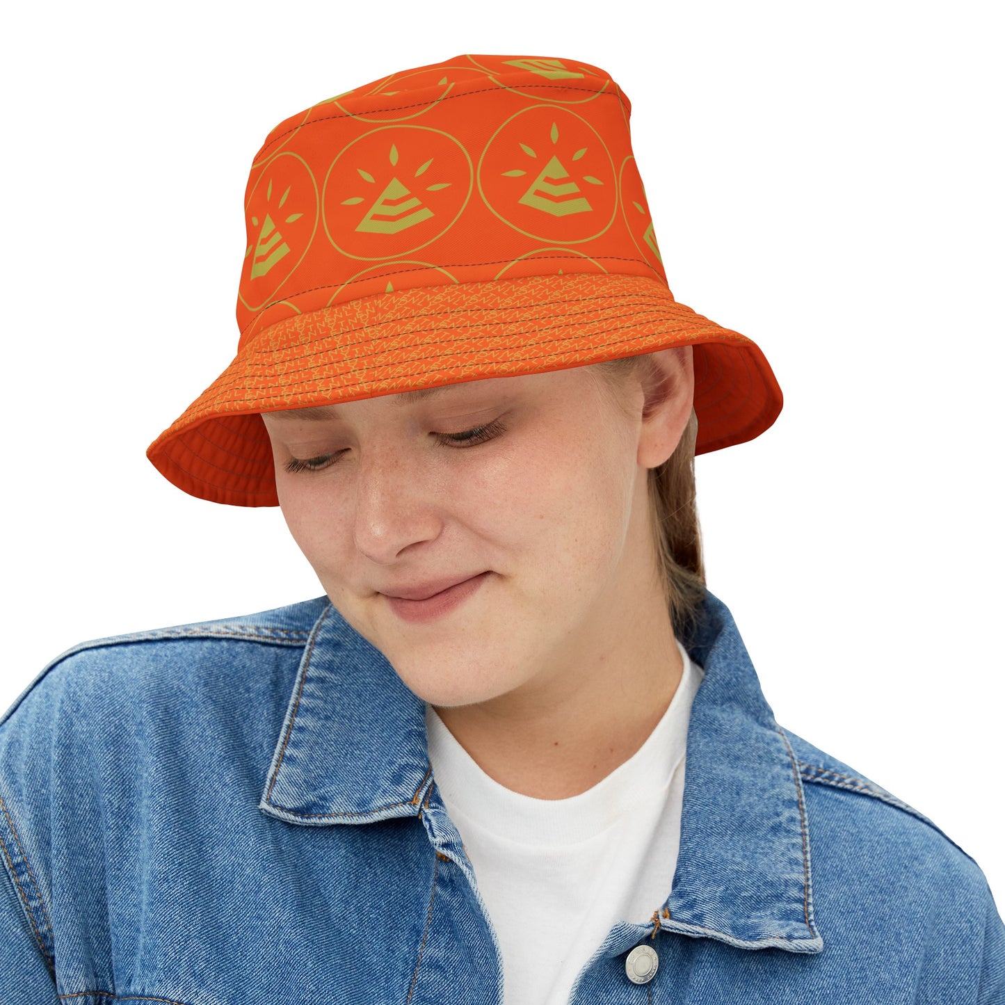 Bucket Hat (AOP) - ORANGE