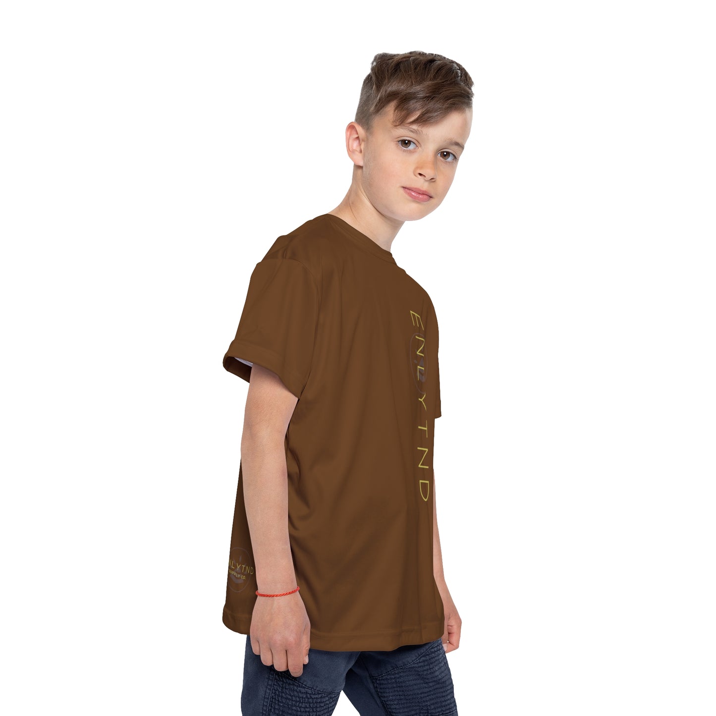 Kids Sports Jersey (AOP) - BROWN - STYLE 1