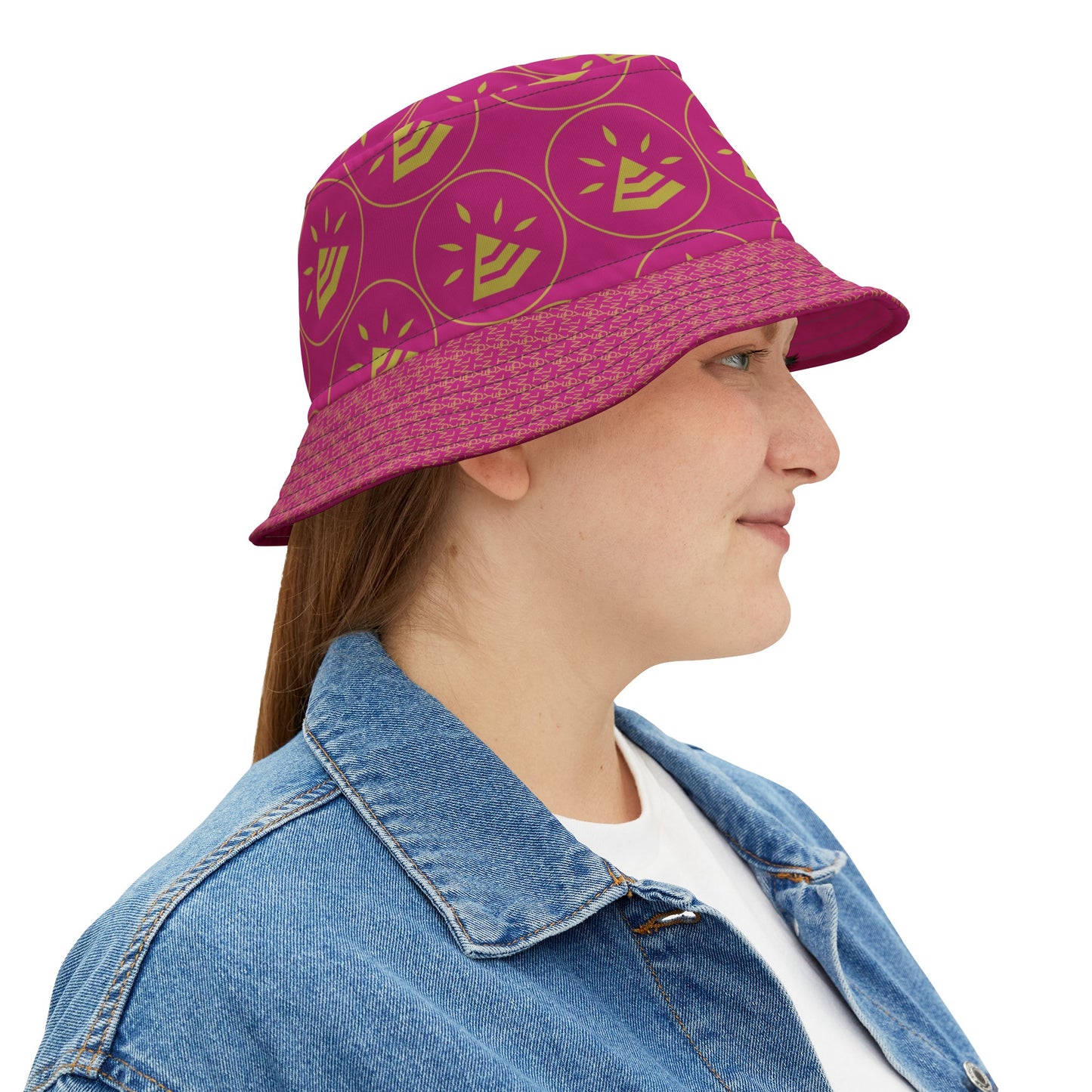 Bucket Hat (AOP) - PINK