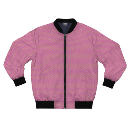 Men's Bomber Jacket (AOP) - LIGHT PINK