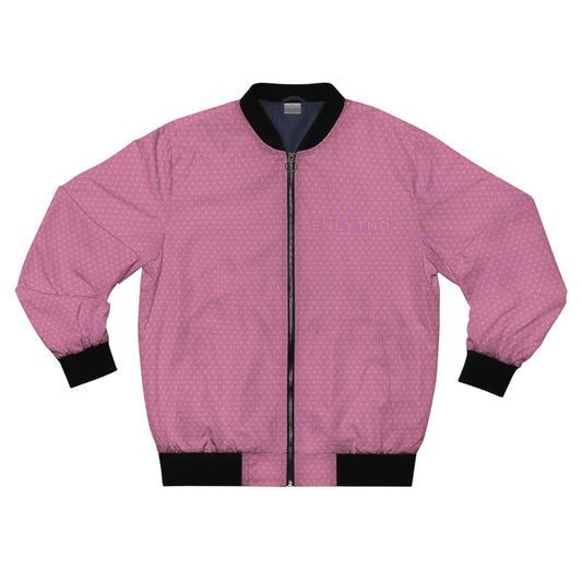 Men's Bomber Jacket (AOP) - LIGHT PINK