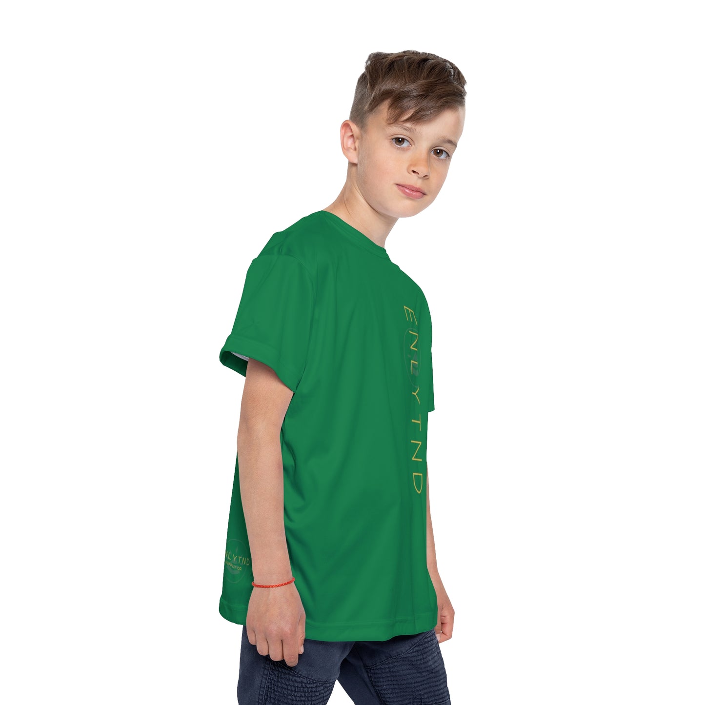 Kids Sports Jersey (AOP) - GREEN - STYLE 1